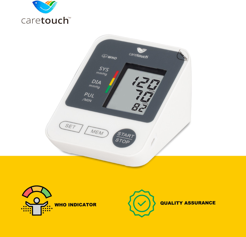 Care touch 2025 blood pressure monitor