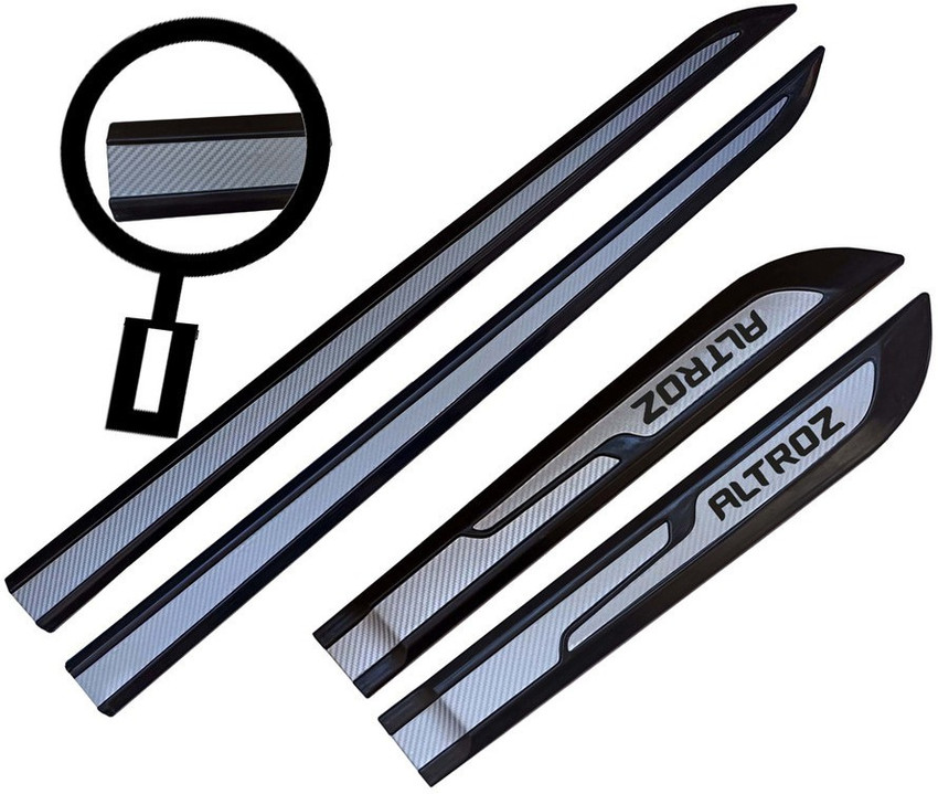 Kunj Autotech Car Door Side Beading Moulding for Tata Altroz Set