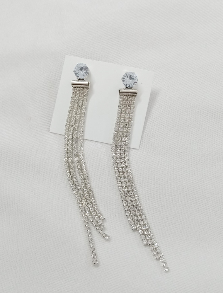 Long online chain earrings