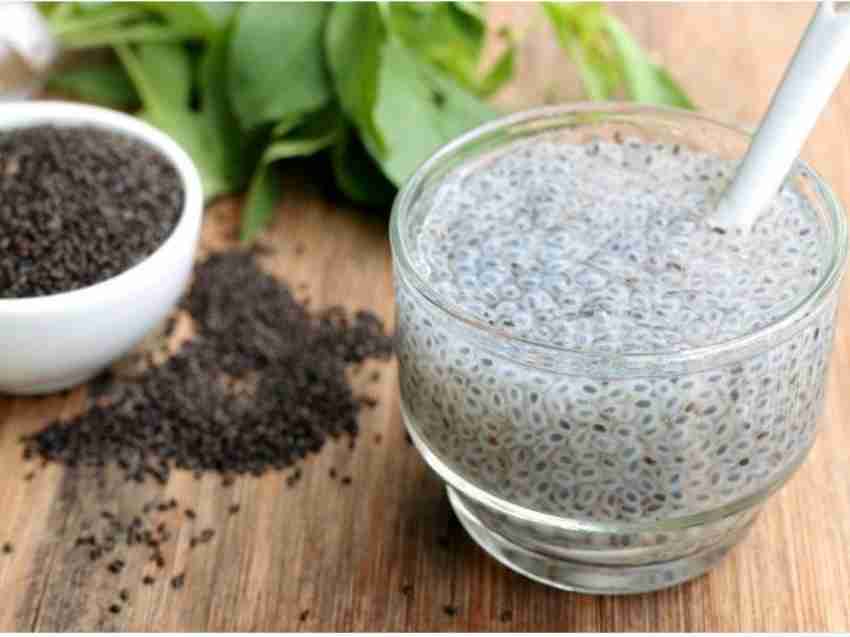 INTROVEJ Sabja Basil Seeds 250gm in Pouch Basil Seeds Price in