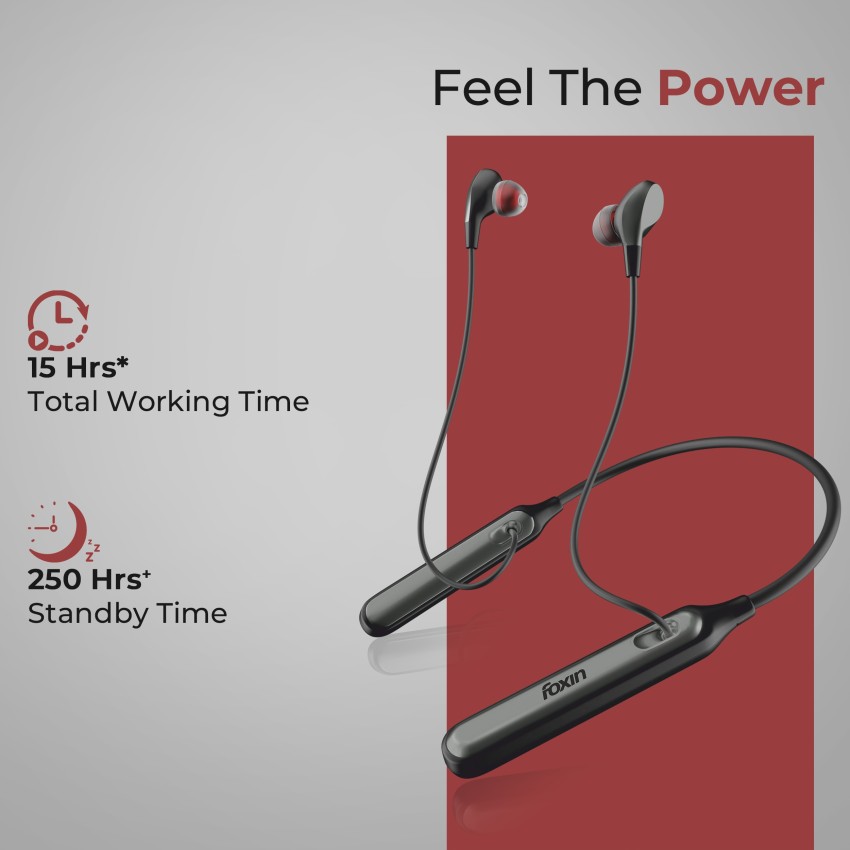 Foxin bluetooth earphones price hot sale