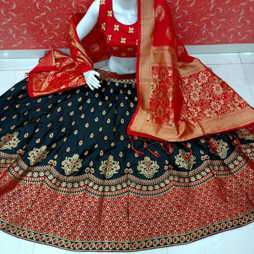 Banarasi discount lehenga flipkart