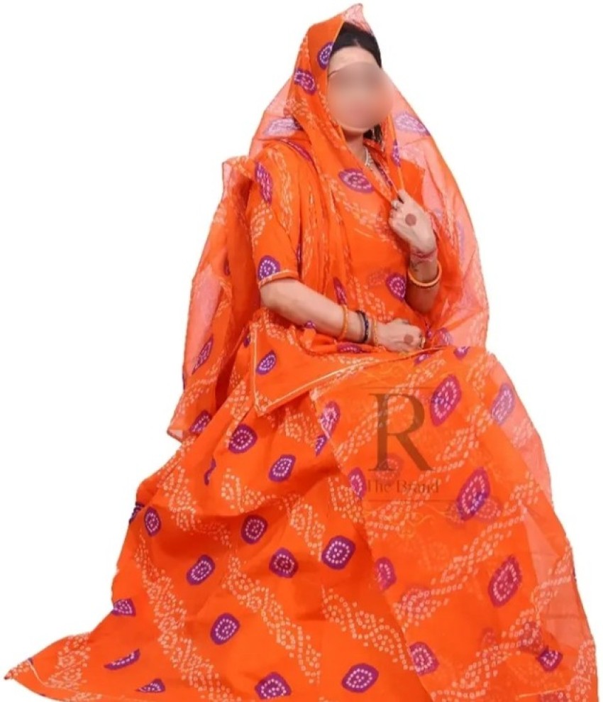 Cotton rajputi deals poshak online