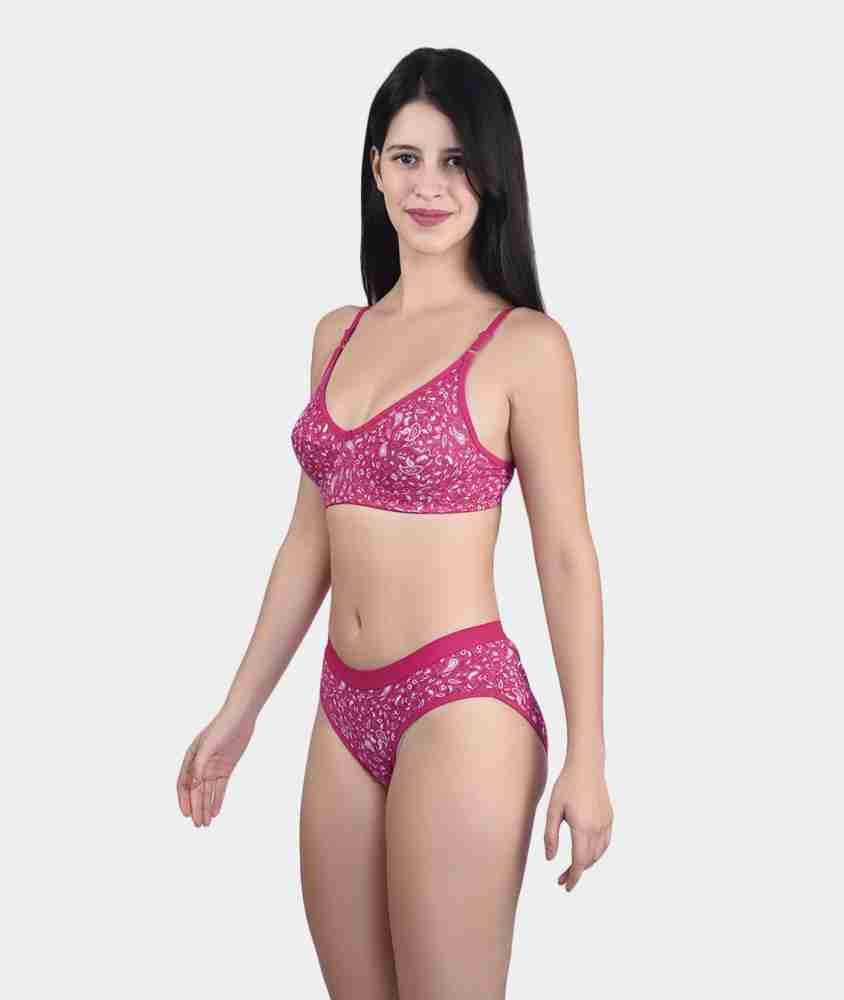 Buy Pooja Ragenee BQ02SHPN Pink Bra 36B at
