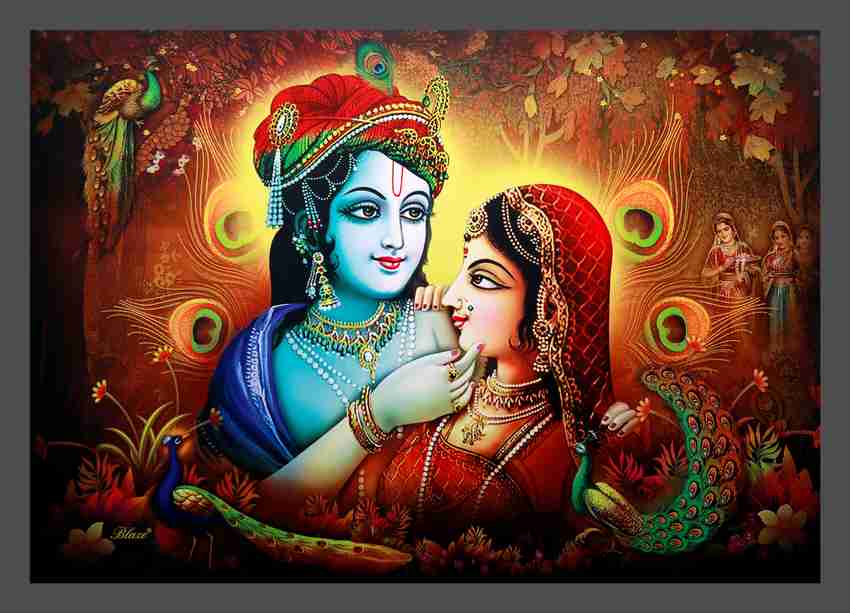 Radha krishna on sale best photo
