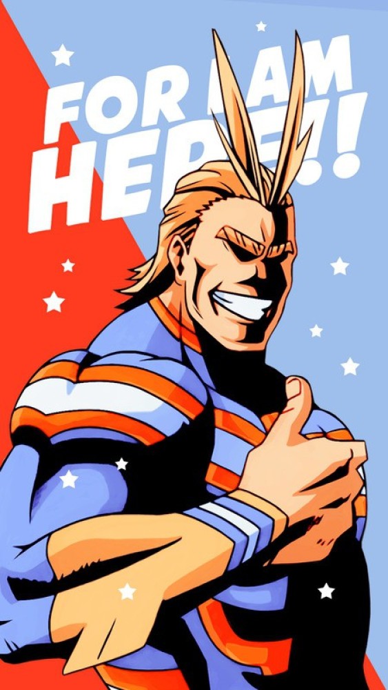 All Might Anime GIF  All Might Anime Smile  Discover  Share GIFs