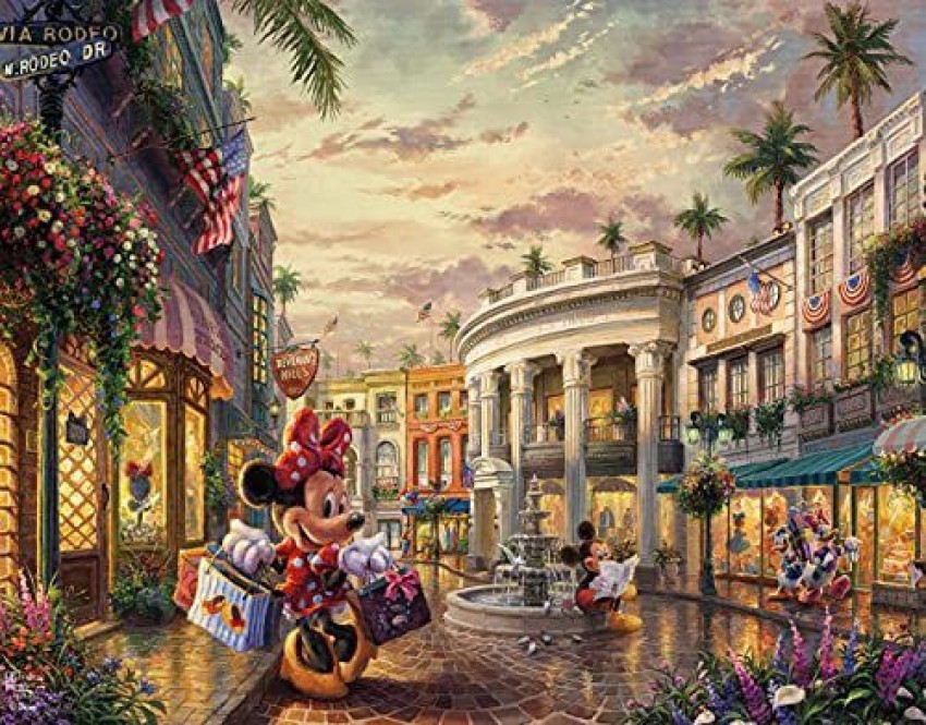 Thomas Kinkade Disney Dreams 4 in 1 Puzzle Set –