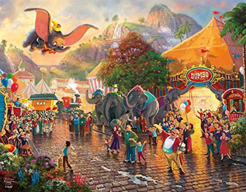 Thomas Kinkade Disney Dreams 4 in 1 Puzzle Set –