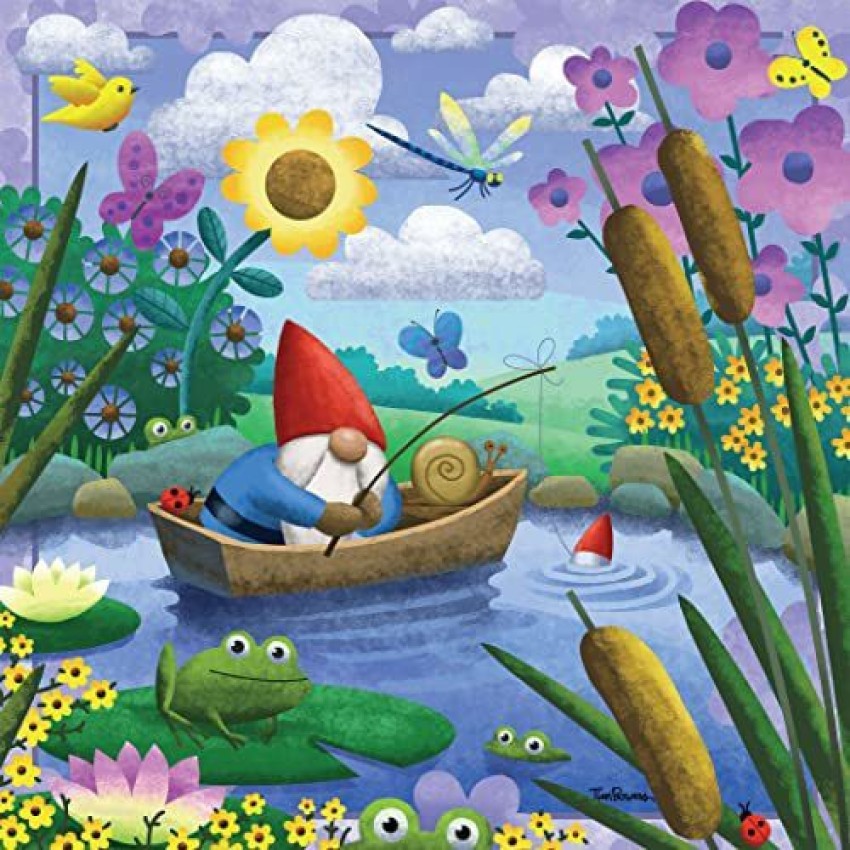 Gone Fishing - Oversized 300 Piece Jigsaw Puzzle . shop for