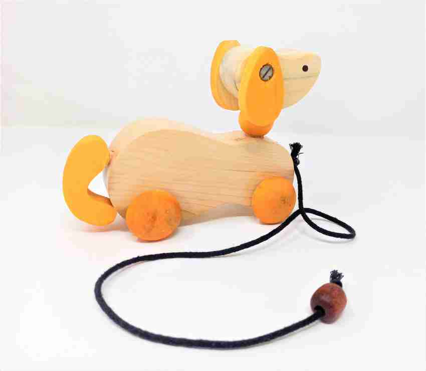 Tomy pull along dog outlet