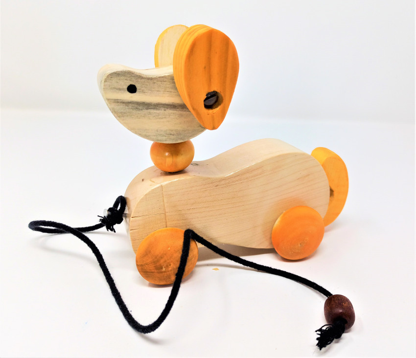 Tomy pull along dog cheap