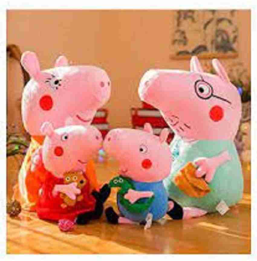 Peppa pig shop soft toy set