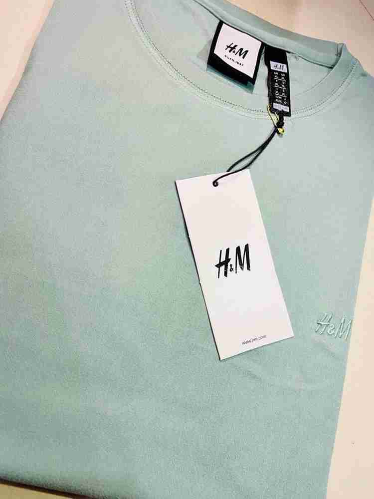 Charvneet Fashion Hub Sporty Embroidered Solid Men Round Neck