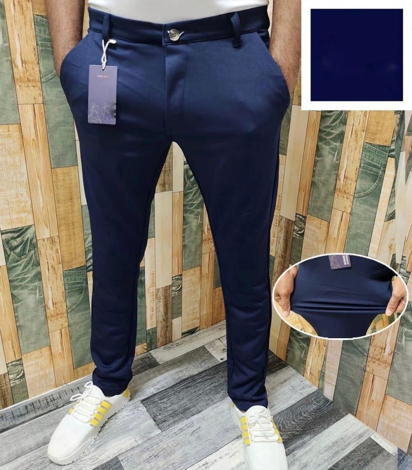 new bonanza Regular Fit Men Blue Trousers Buy new bonanza Regular Fit Men Blue Trousers Online at Best Prices in India Flipkart