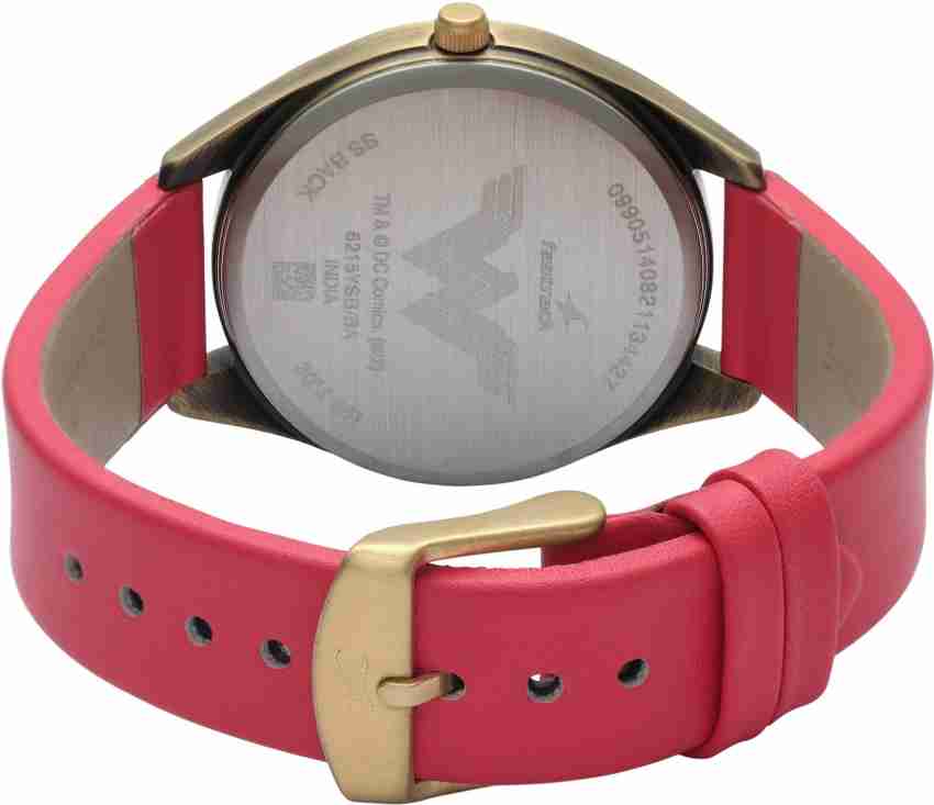 Fastrack titan ss back 30m wr price sale