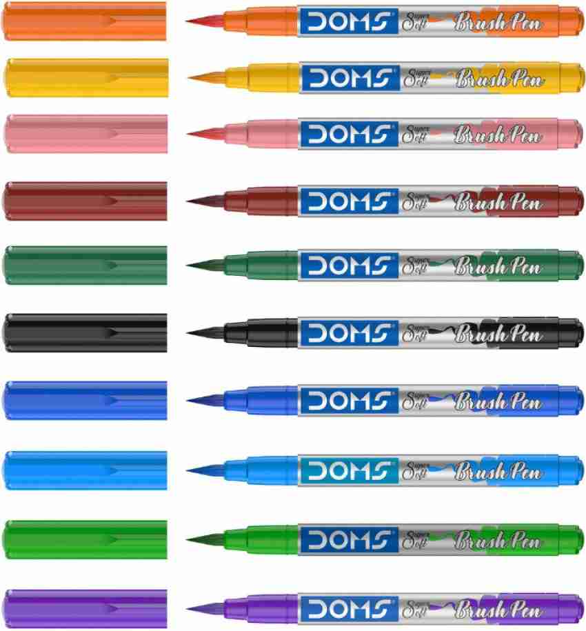 DOMS Aqua (12,24) Colour Sketch Pens – TheKalamStore