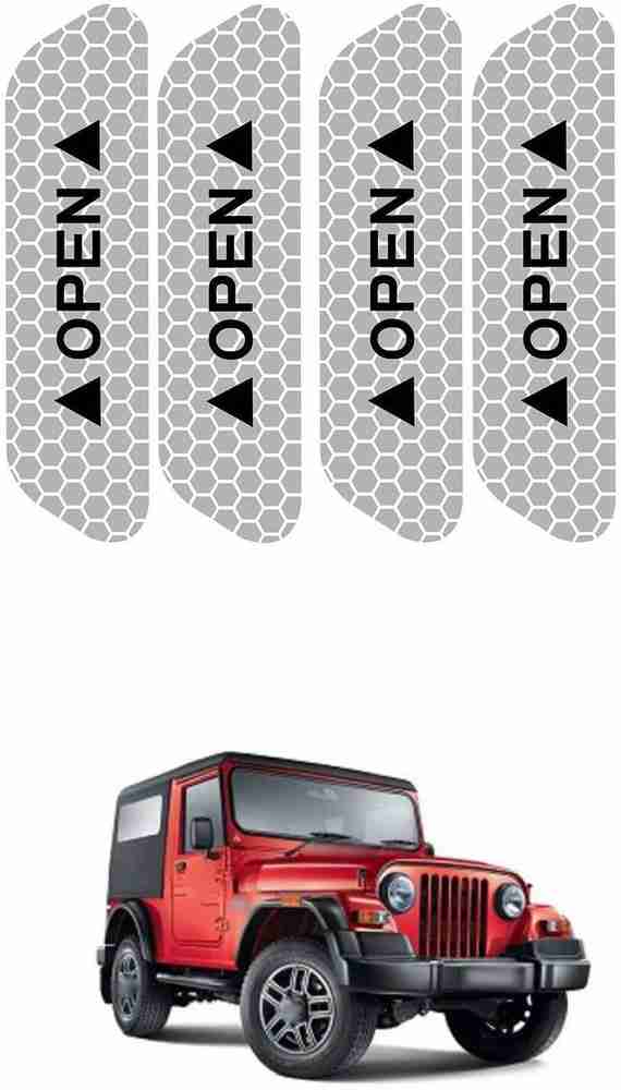 Mahindra shop thar stickers