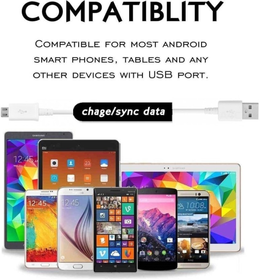 Cargador de coche rápido Android, cable micro USB de carga rápida  compatible con Samsung Galaxy S7 S6 J8 J7 J6 J5 J4 J3, Note 5 4 3, Moto E4  E5 G4 G5