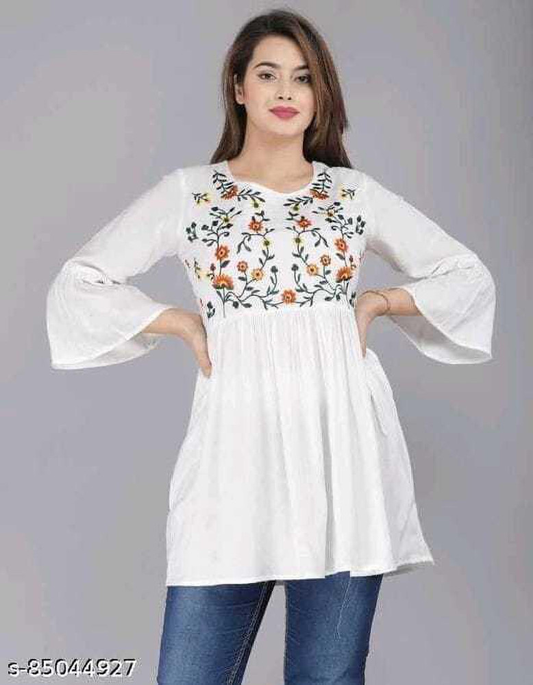 Girls white dress on sale top