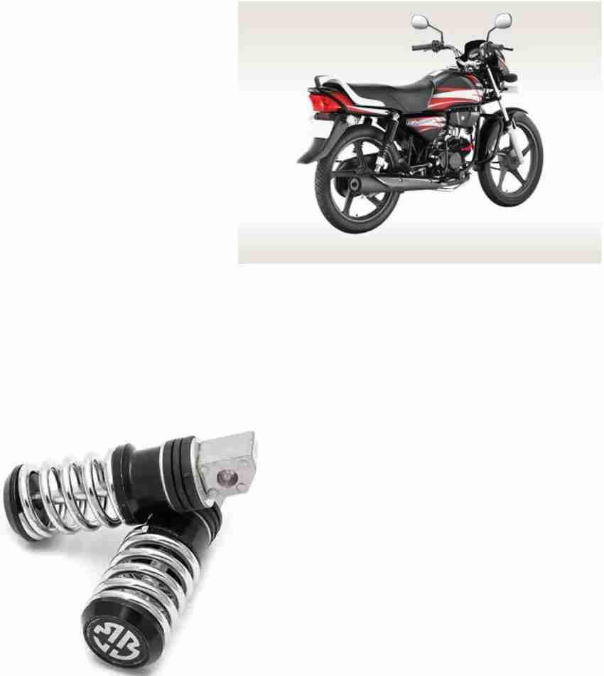 SEMAPHORE Bike Coil Spring Style For Hero HF Deluxe Foot Rest