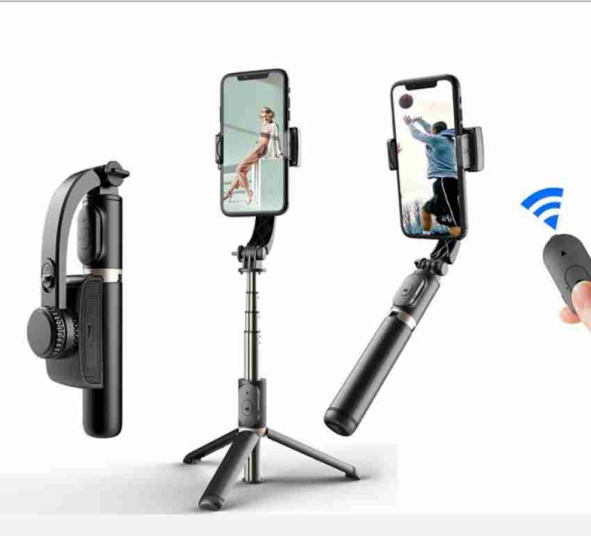 Palo Selfie Estabilizador Bluetooth Q08 Inalámbrico Retrácti