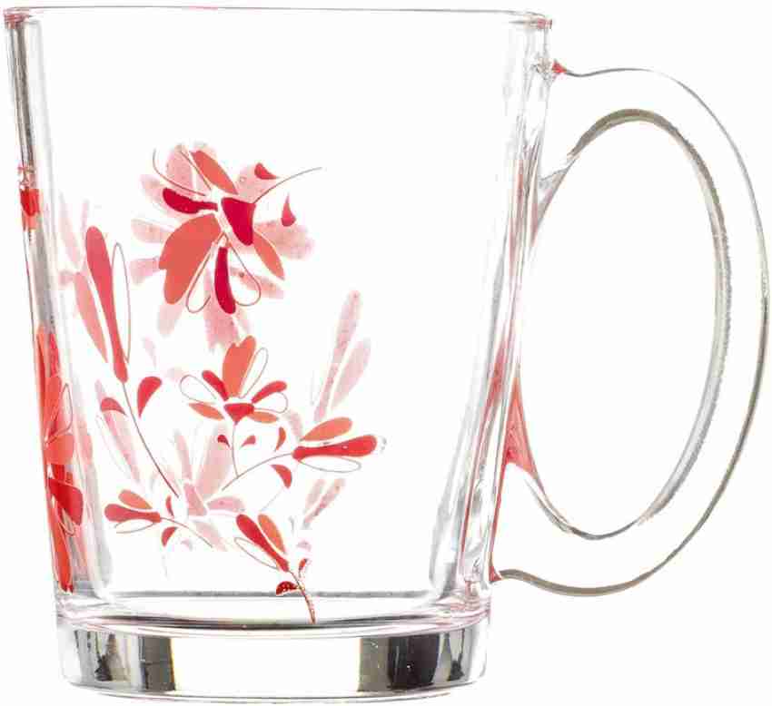 6 Glass Soogo Printed Drinking Glassware Set, For Kitchen