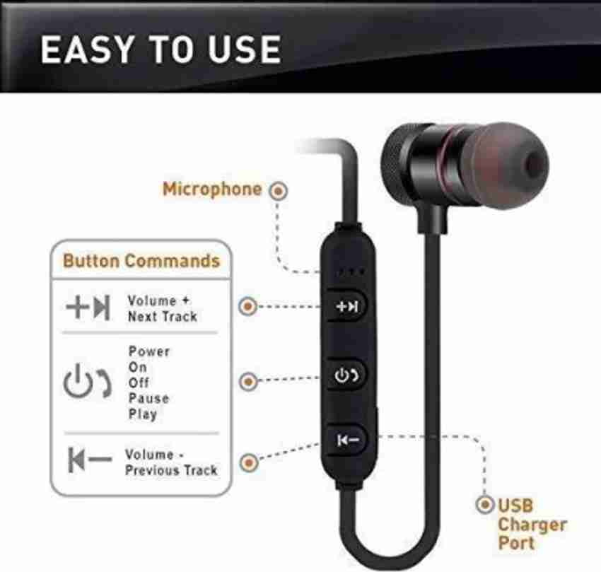 itup LOL Wireless Sports Bluetooth Magnet Earphone Hand Free