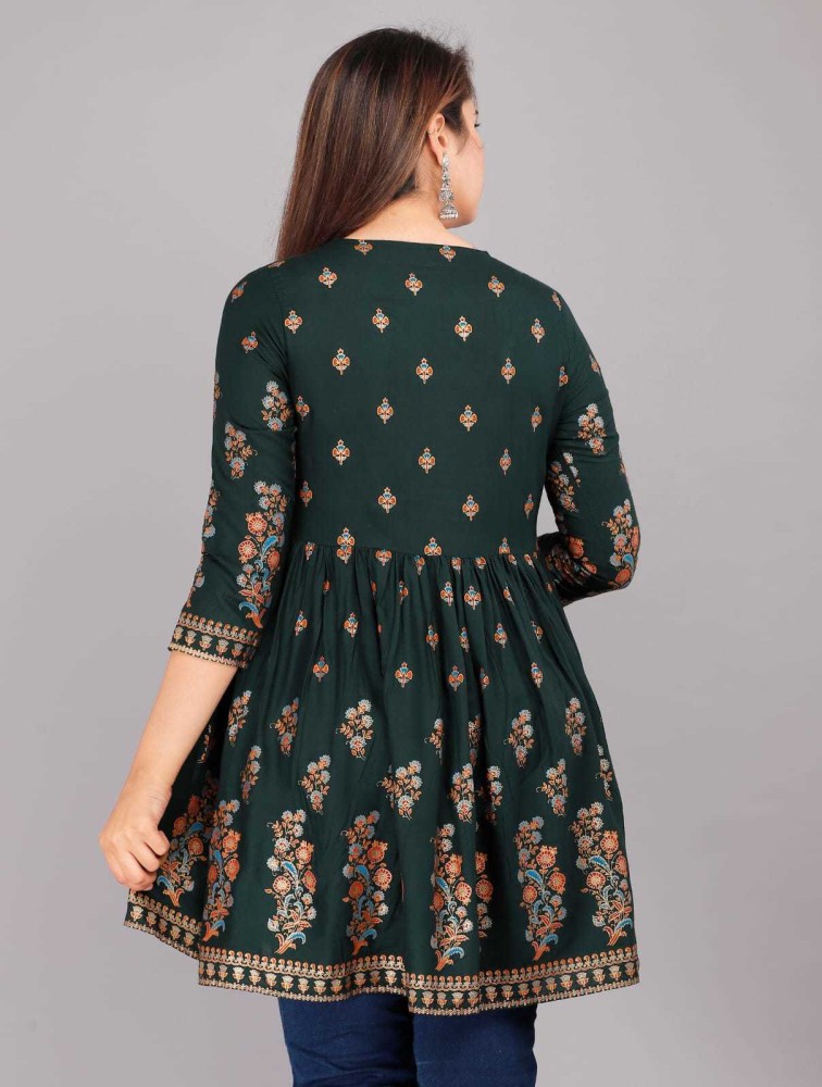 Polka dots store kurti designs 2019