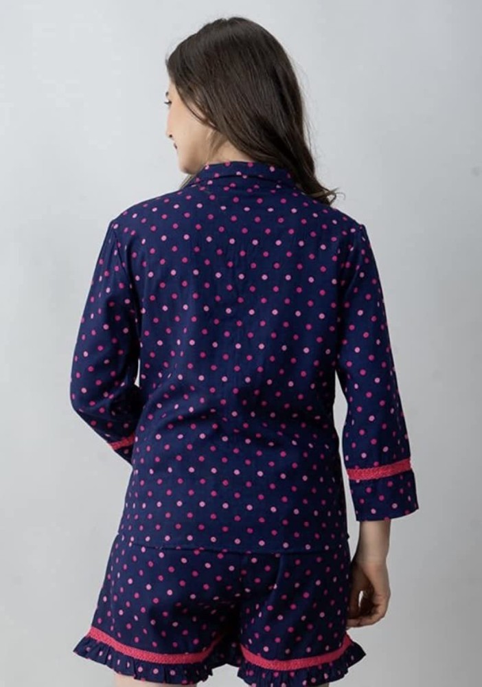 Buy DIGITAL SHOPEE Women's/Girls Rayon Printed Night Suit
