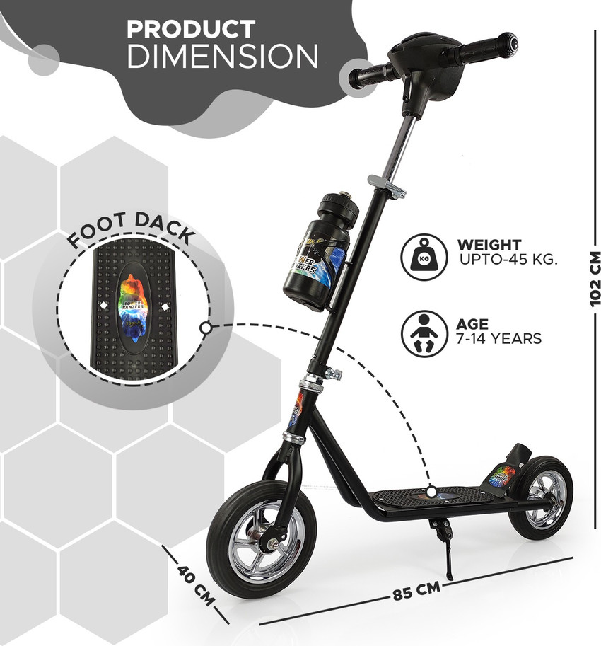 2 wheel scooter for 7 year shop old