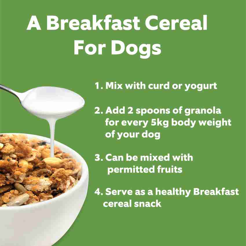 Can dogs have granola sale