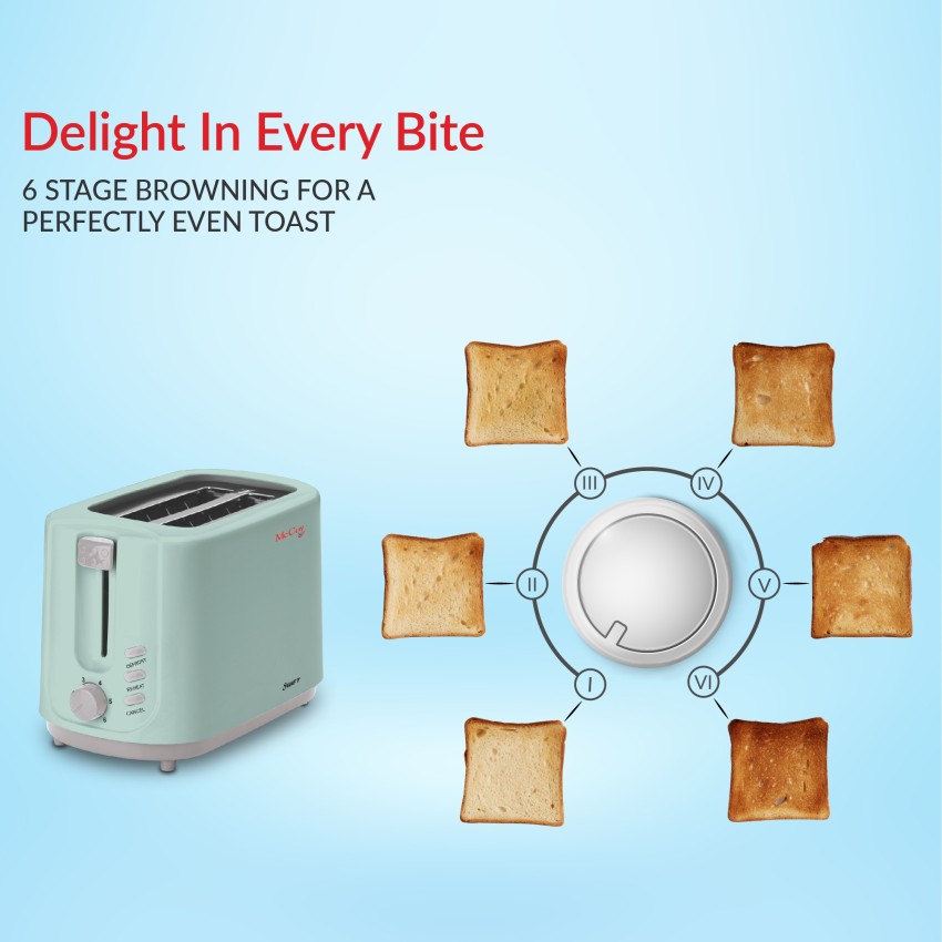 iBELL TOAST500M Pop-up Bread Toaster, 750W, 2 Slices, 6 Browning Mode,  Removable Tray, 750 W Pop Up Toaster Price in India - Buy iBELL TOAST500M  Pop-up Bread Toaster, 750W, 2 Slices, 6