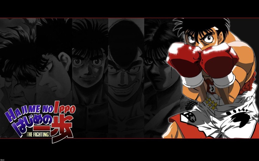 Hajime No Ippo Anime Series Hd Matte Finish Poster Paper Print