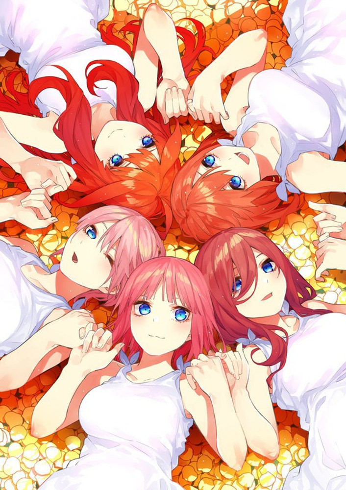 5-toubun no Hanayome, collage, anime girls, anime