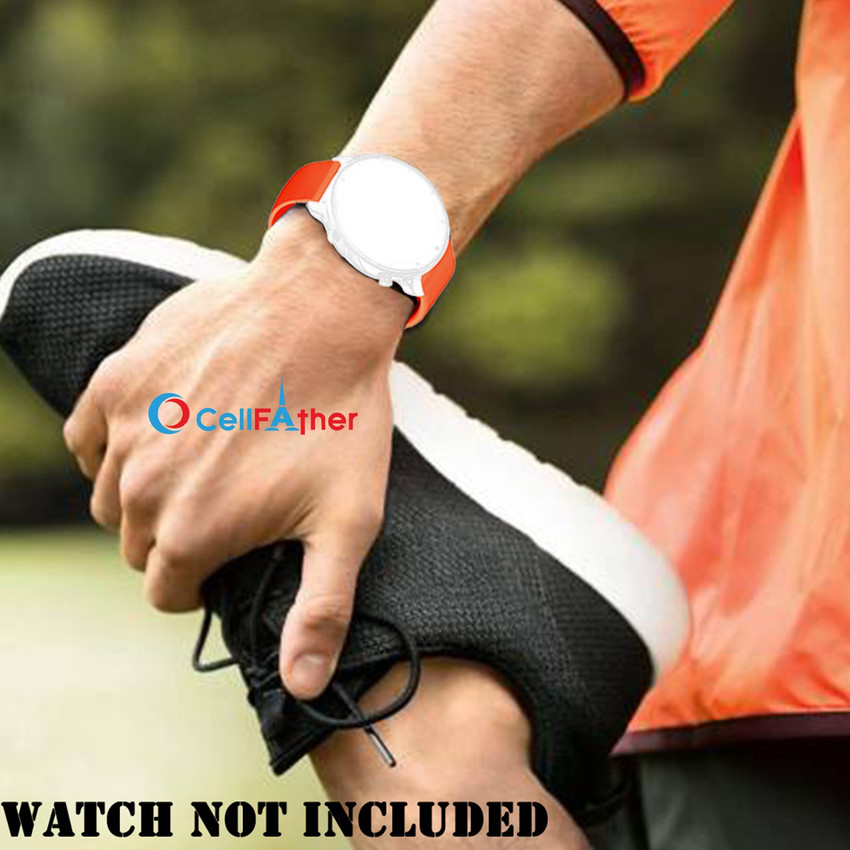 CellFAther Samsung Galaxy Watch 46mm Silicone Strap for Samsung