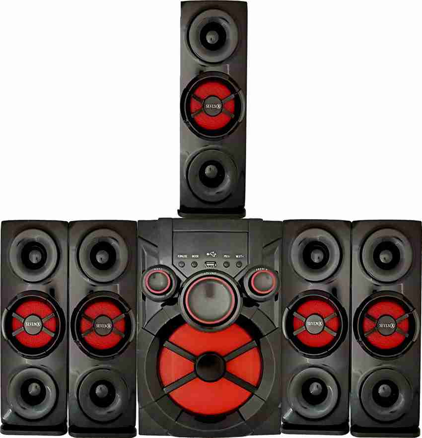 Buy SEVEN R HI BASS TOWER SPEAKER MULTIMEDIA 5.1 120 W Bluetooth