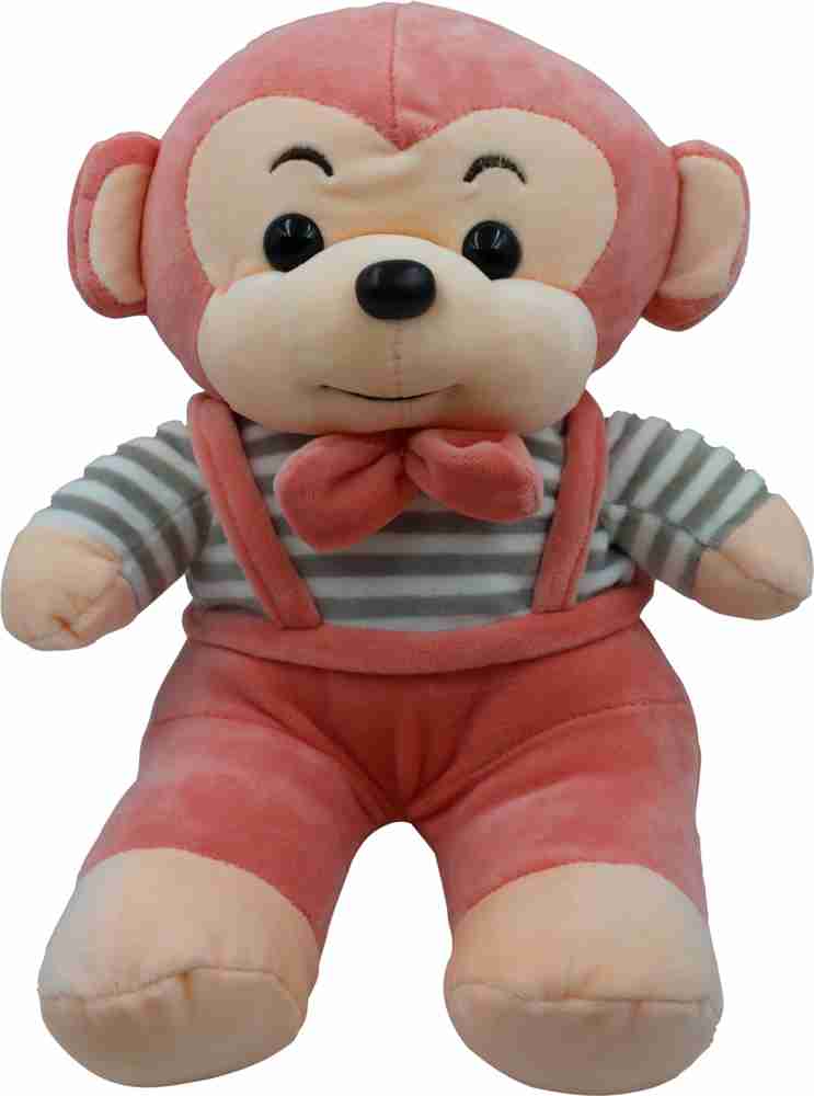 Pink monkey cheap stuffed animal