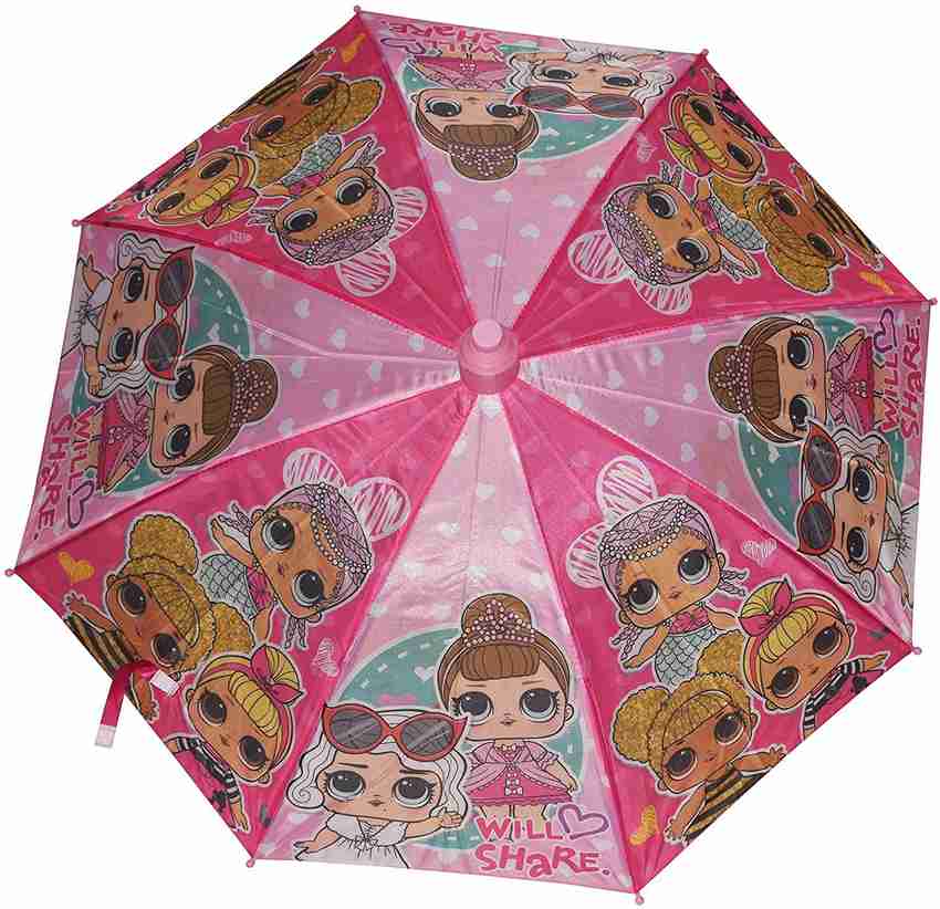 CHAATEWALA LOL Doll Pink Umbrella for Girls Princess Cloth Umbrella for children Umbrella Buy CHAATEWALA LOL Doll Pink Umbrella for Girls Princess Cloth Umbrella for children Umbrella Online at Best P...