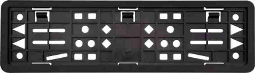 Jetta license top plate frame