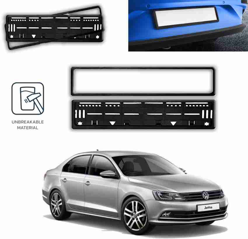 Jetta license store plate frame