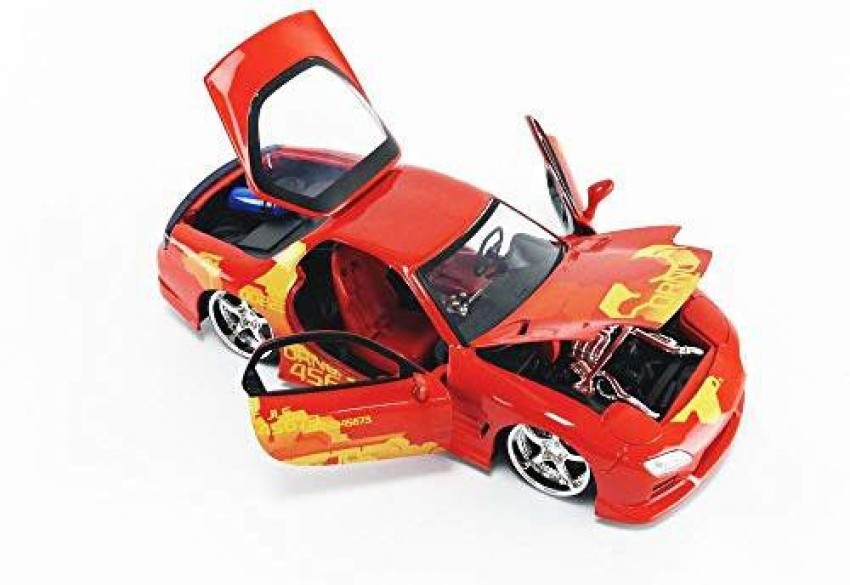 Jada Toys Fast & Furious 1: 24 Diecast - '93 Mazda RX-7 Vehicle, Multi  (98338)