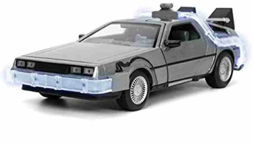 Jada Back to The Future Part I 1:24 Time Machine Die-cast Car Light Up  Feature, Toys - Back to The Future Part I 1:24 Time Machine Die-cast Car  Light Up Feature, Toys . shop for Jada products in India.