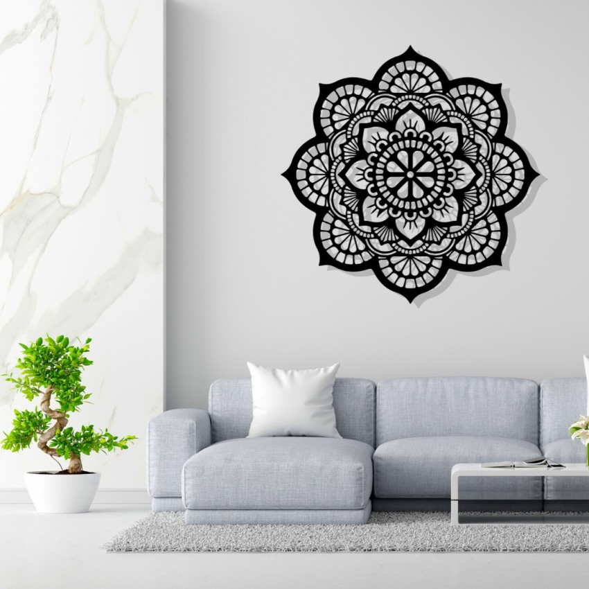 Artrooms Beautiful Mandala Metal Wall Art - Wall Decoration | Wall ...
