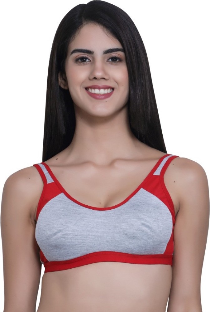 New Collection Women Sports Non Padded Bra - Buy New Collection Women  Sports Non Padded Bra Online at Best Prices in India