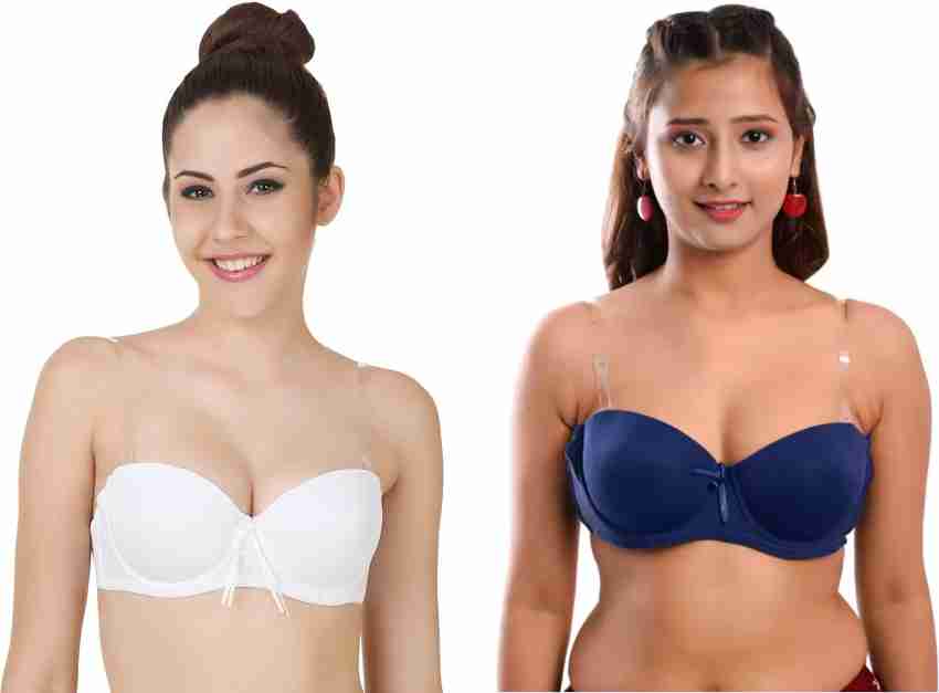 Buy Zylum Fashion Backless Bras with Transparent Invisible Strap