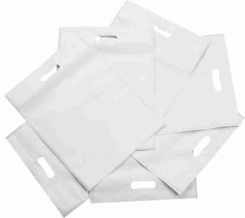 120ct OccasionALL Small White Gift Bags 120 Pack Extra Small Paper Gift Bags with Handles 4x2.75x4.5