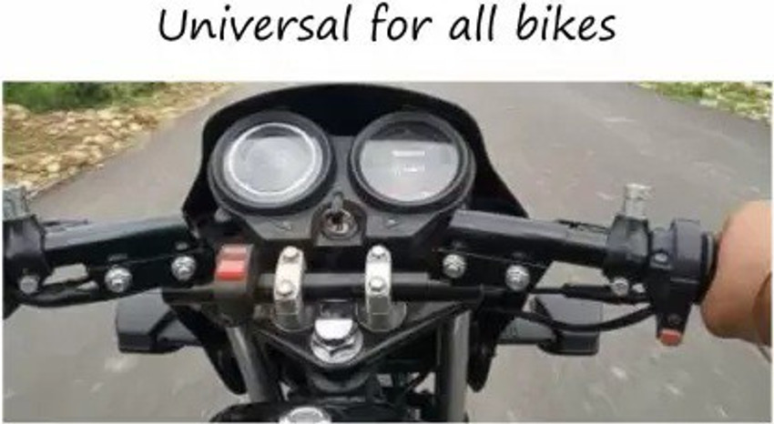 ARN Universal Motorcycle Blue Black Handle Bar for Bajaj Pulsar