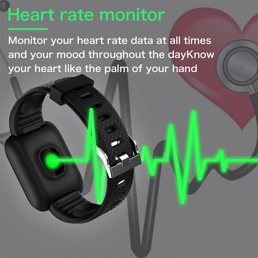 Mens watch with heart rate monitor outlet