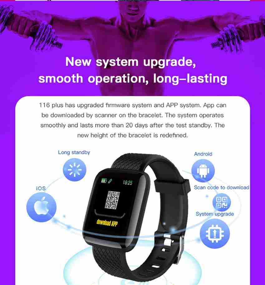 Y2H Enterprises VI30 ID116 Plus Multi Sports Mode Step Count Smart Watch Black Pack of 1 Smartwatch Price in India Buy Y2H Enterprises VI30 ID116 Plus Multi Sports Mode Step Count Smart Watch Black Pa...