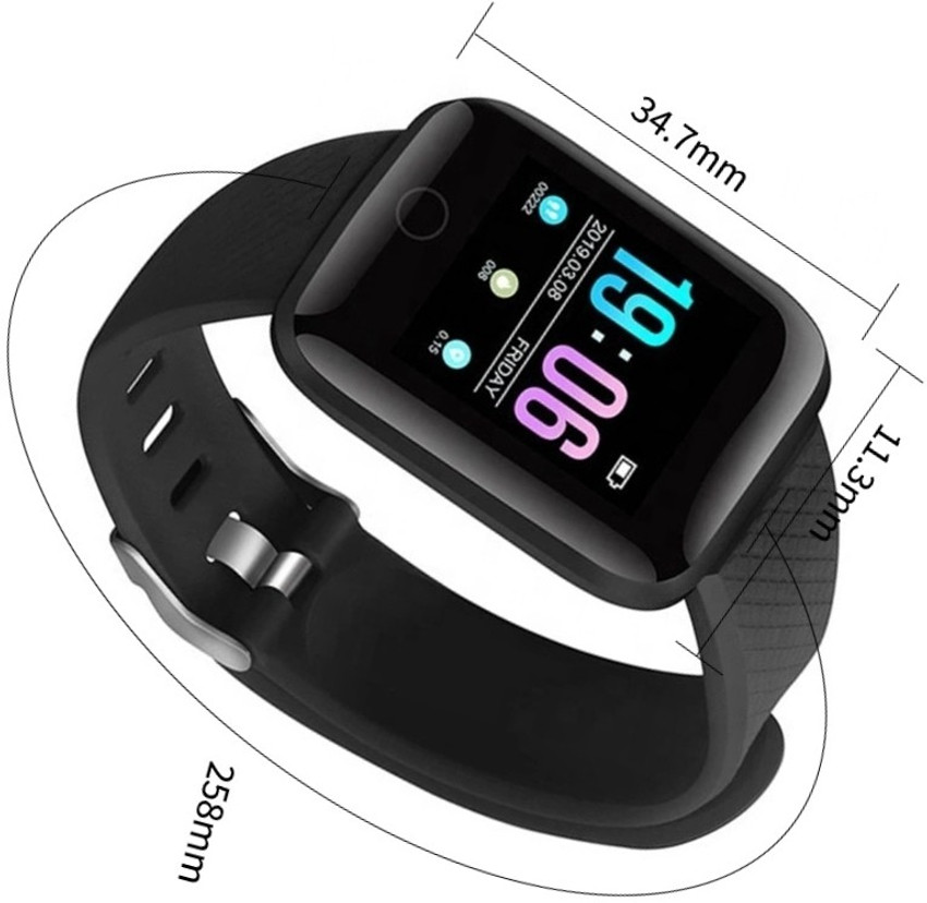 Stybits IB ID 116 Plus Ultra Digital Watch For Mens Womens Black